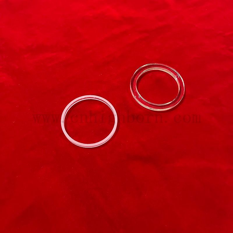 Hochwertig klare Schleifquarzflansch zur Figur -Anpassung