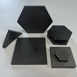 Customisierte hohe Härte Borkarbid hexagonales Schutzblatt B4C -Keramikplatte