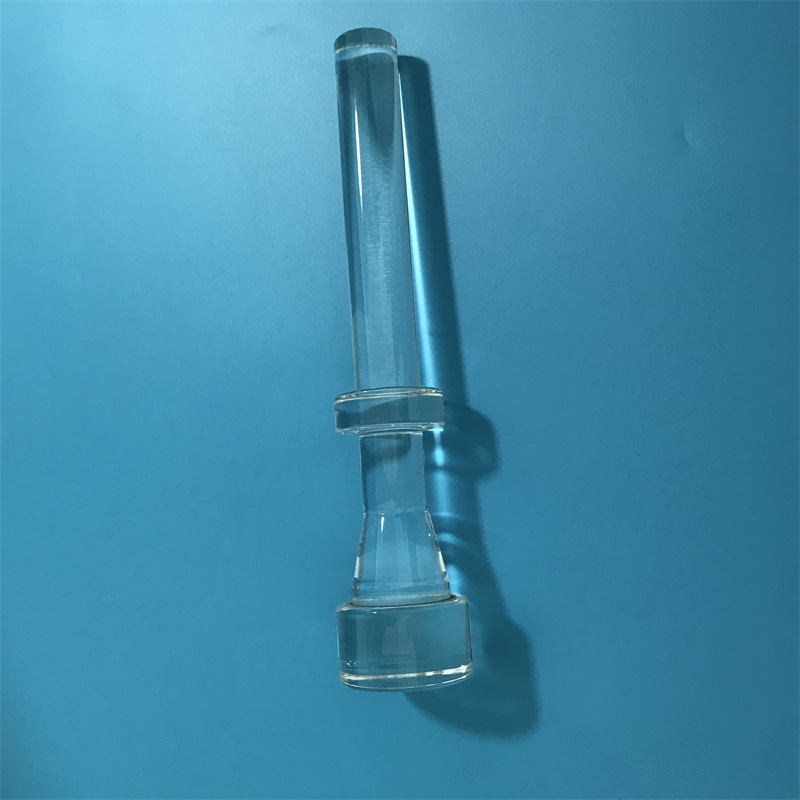 Transparente Wärmewiderstand Customized Kieselglasquarzstange 