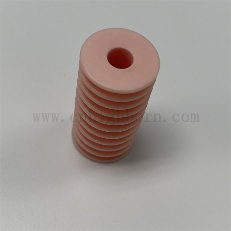 AL2O3 Textilmaschinenzubehör tragen resistente Alumina -Keramikführung Roller Wickelgerät