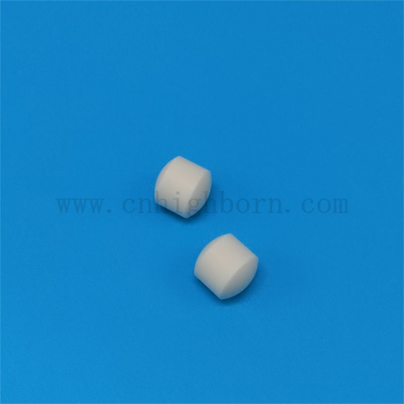 Verschleißfestigkeit 99% Aluminiumoxid Aluminiumoxid Keramikschleife Al2o3 Keramikfräsenstange