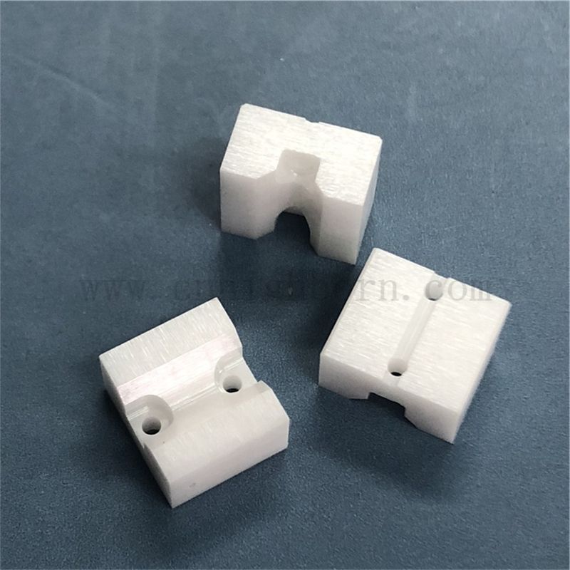 Customized ZRO2 -Teile Zirkonia Keramik bearbeitete Stange mit Rille