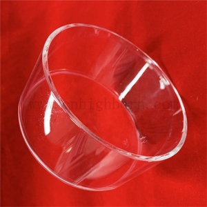 Maßgeschneiderte Petrischale aus transparentem, hitzebeständigem Quarzglas 