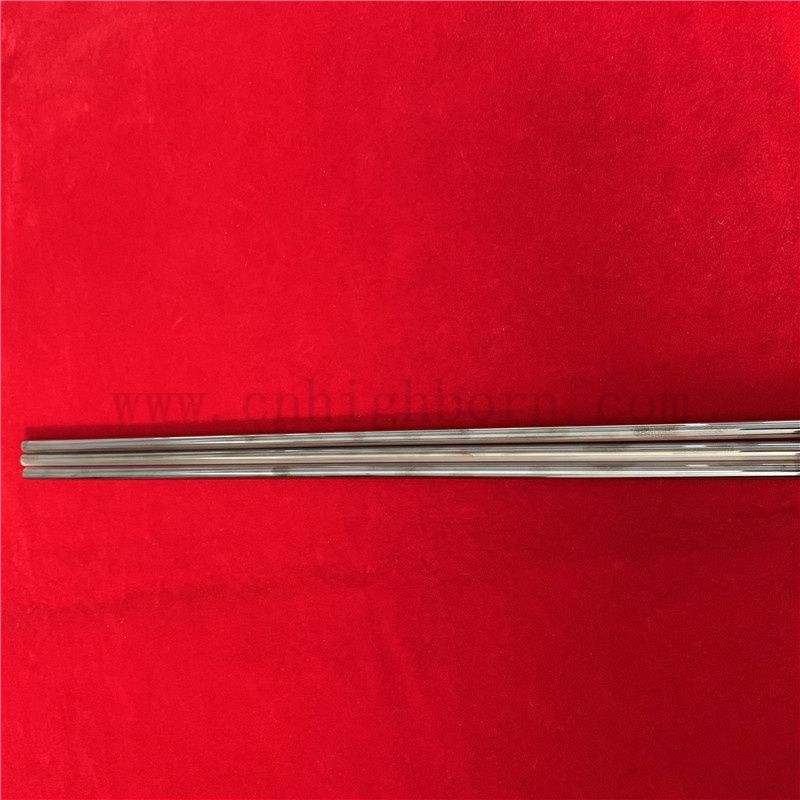 Customisierte hitzebeständige Quarz -Silica -Glasrohr mit Chrombeschichtet