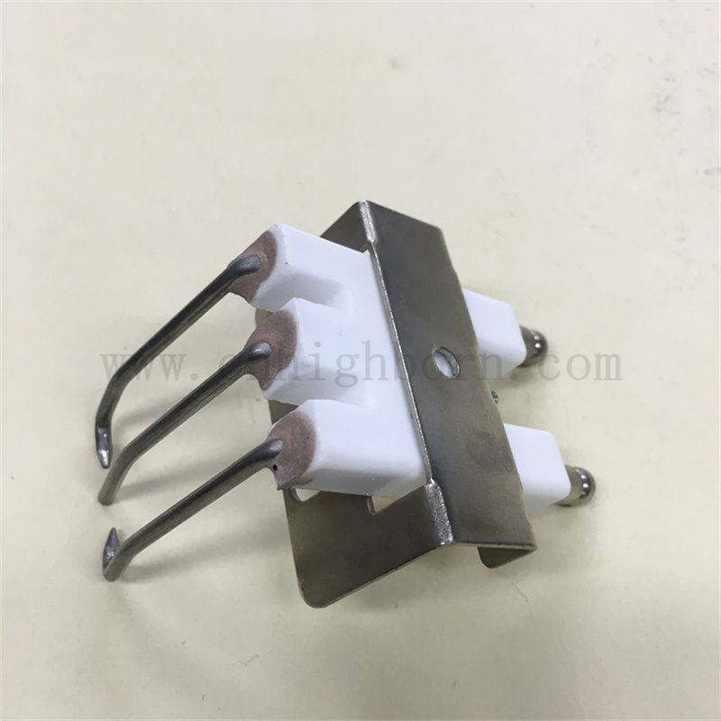 Auf Lager Al2O3 Alumina Keramik fließender Warmwasserbereiter Zündung mit Metall