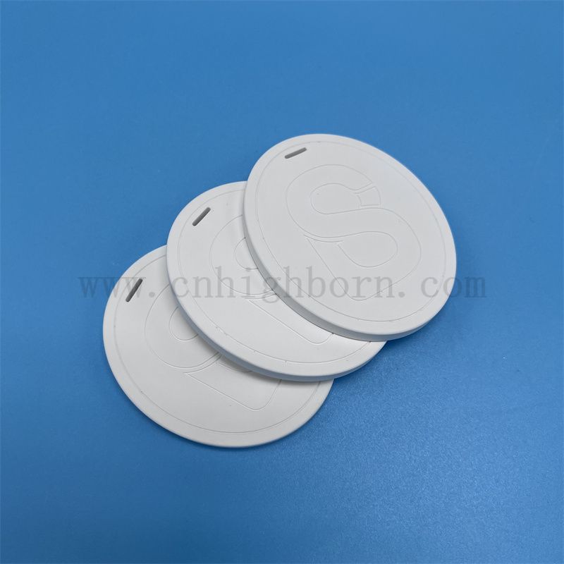 Customisierte Einzellogo -Gips -Aroma -Plattenhängung Keramik Expandierende Duftteil