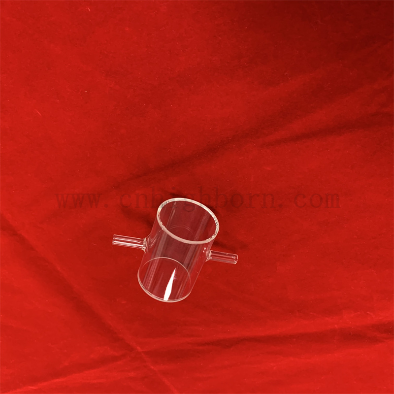 Standard -Colorimeter Optical Glass Cuvette Clear Cylindrical IR Quarzglas Cuvette