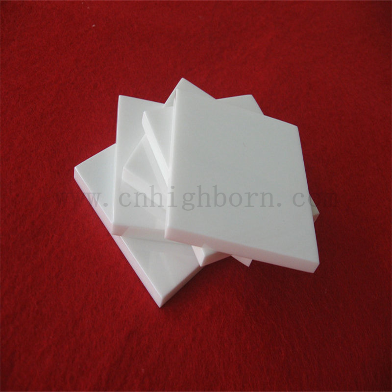 Oberflächenpolierte weiße Farbe yttria stabilisierte ZRO2 -Blechzironie Keramikplatte