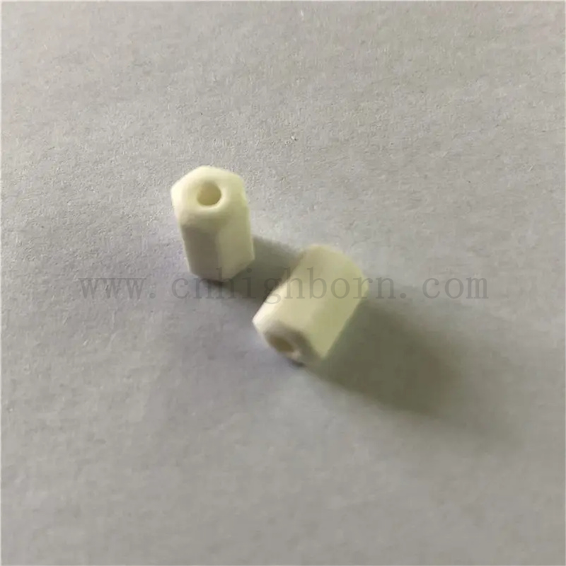 Verschleißfestigkeit Al2o3 Alumina Keramik Draht Führung Textil Keramik Öse