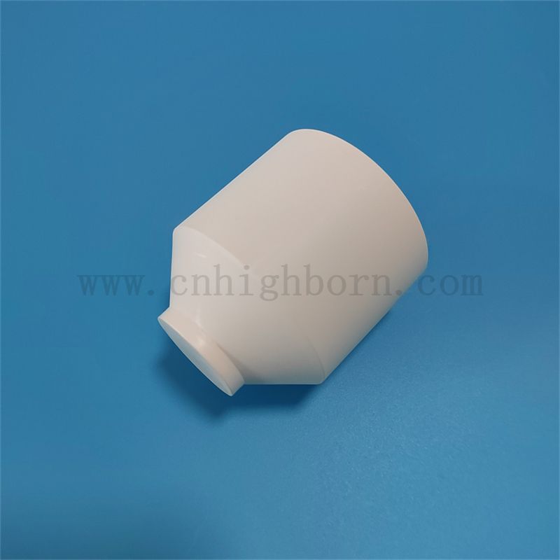 Customisierte Isolierung heiß drückende Sinterbänder Bn Keramik Kühlkörper Schild Bor Niridtopf