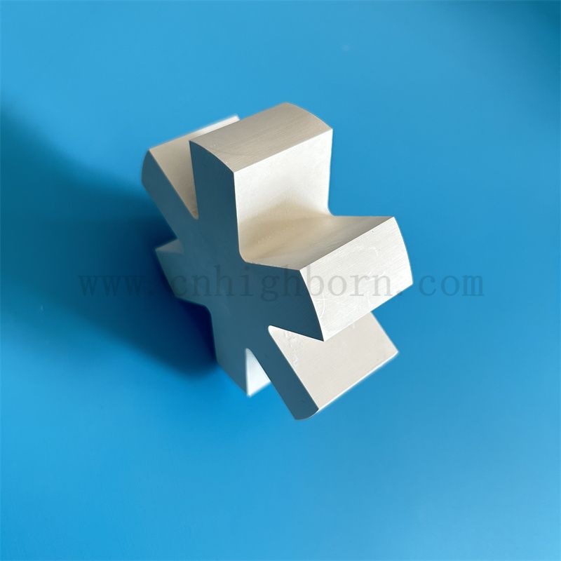 Hexagonale Bornitrid -Keramikteile 99% Reinheit Hbn Bn Keramik Strukturblock