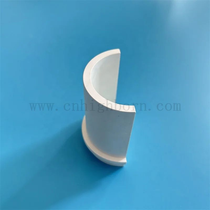 Isolator Bornitrid unregelmäßiger Teil hohe thermische Leitfähigkeit Bn Keramik Halbrohr/Rohr