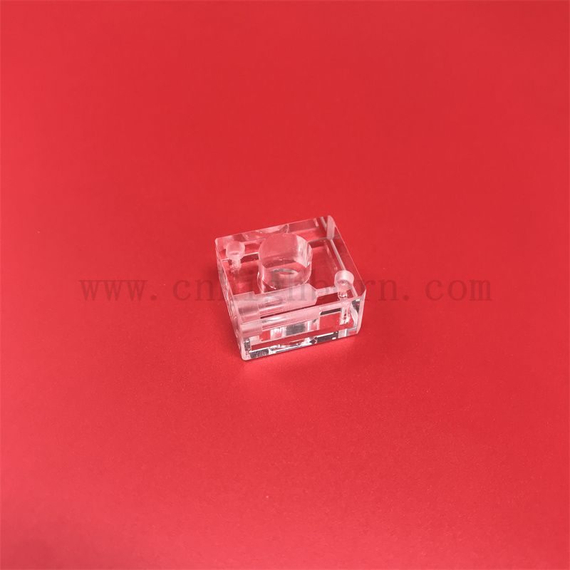 Chemische Analyse 10 mm Lichtpfad 190-2500 nm Wellenlängenbereich MICO Quarzglas Cuvette