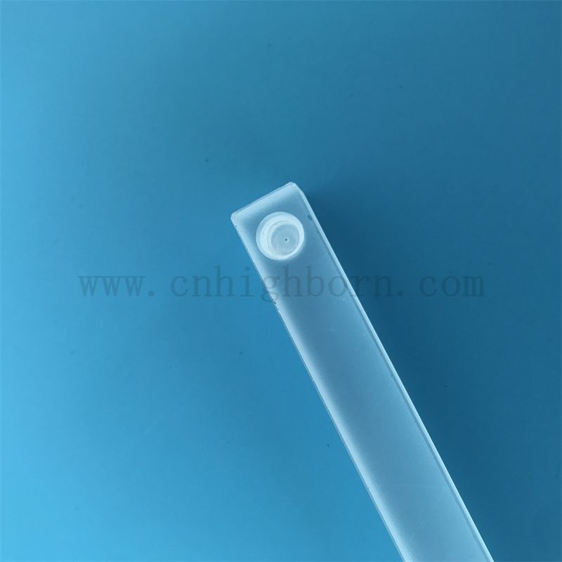 Hochreinheit quadratisch durchscheinender Hersteller Quarzstange Silica Glassrute