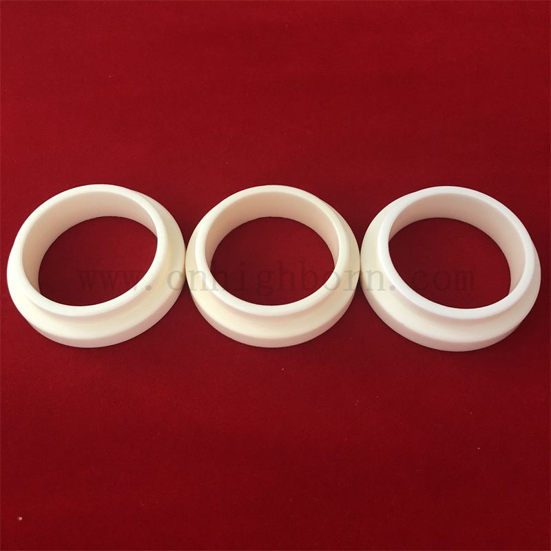 Tragenresistent 95% 99% Alumina AL2O3 Keramikring Keramikdichtung