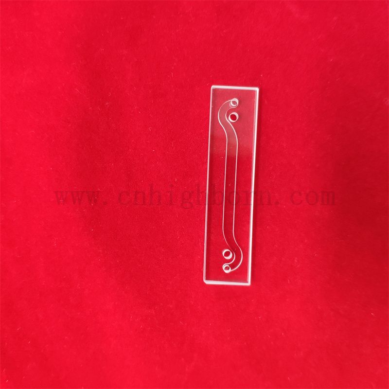 Laborquarzkuvette optische Glasflusszelle für Spektrophotometer