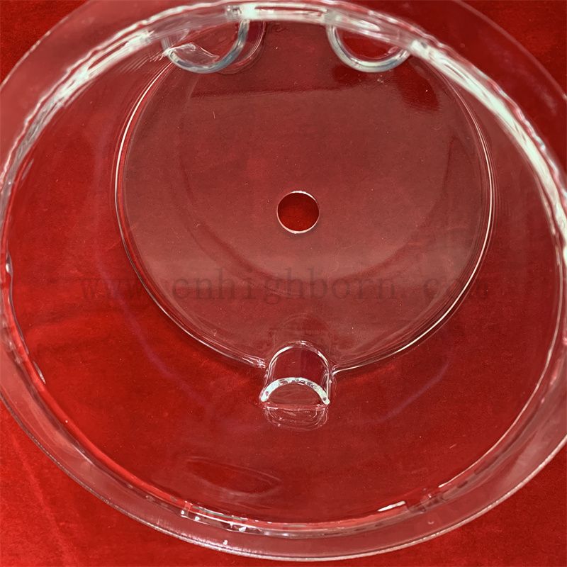 Wärmefestigkeit Customized Laboratory Quarzglas Reaktionsbehälter