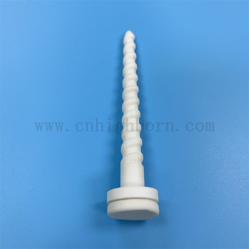 Feuerfester Cordierit-Schraubenisolator, Korund-Mulit-Keramik-Gewindestab