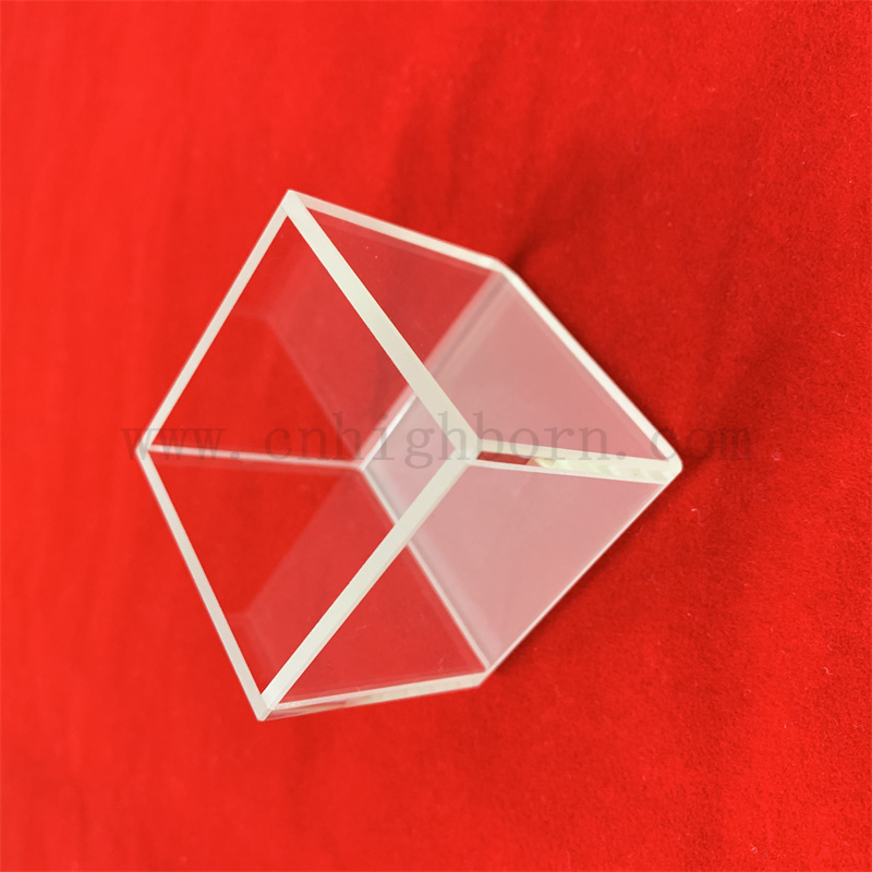 Laborglas Waren klarer Quarzflusszellen UV Sichtbares Spektrophotometer Lovibond Quarzglas Cuvette