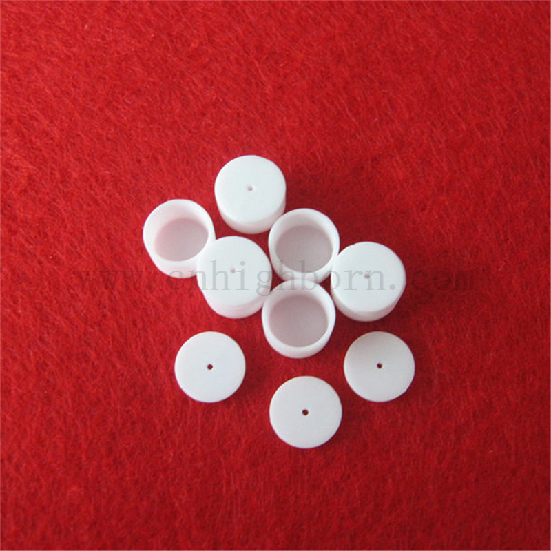 99 Alumina Crucible mit Deckel Customized AL2O3 Keramik analytisch kleines Boot