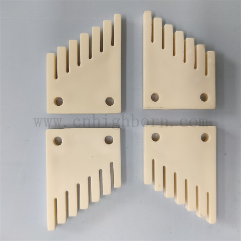  Tragenwiderstand AL2O3 Alumina Keramik Textilhakenteile für Strickmaschine