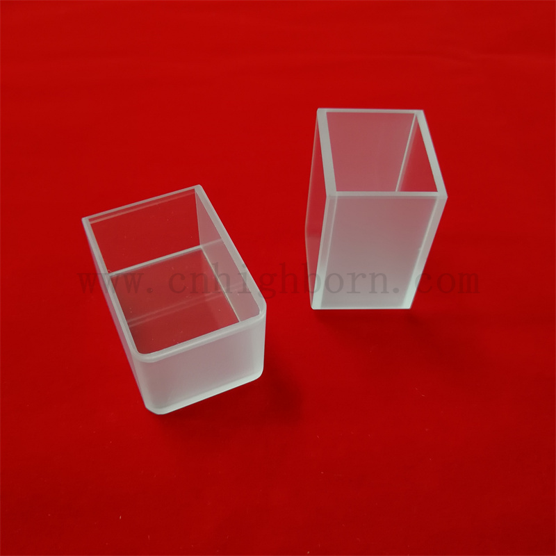 Laborflusszelle UV optische Glaskuvette zum Verkauf Spektrophotometer Quarzflusszelle