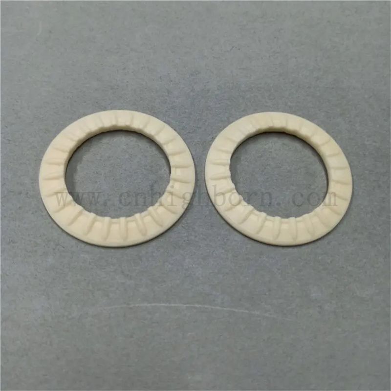 Customisierte AL2O3 Textildrahtgarn Guide Alumina Ceramic Traverse Guides