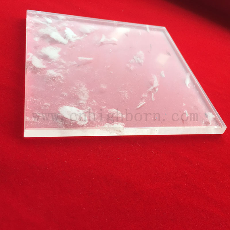 Großer Temperaturwiderstand verschmolzene Kieselsäure -Backwaren -Grill -Quarzplatte