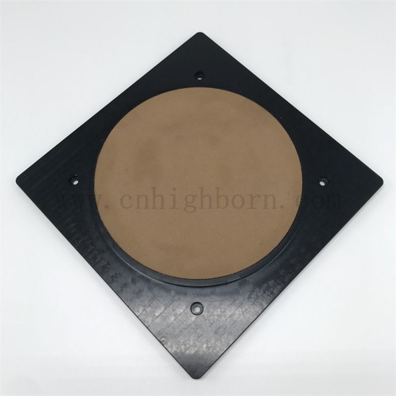 Anpassbare Keramikscheibe gleichmäßig verteilte Blende runde poröse Al2O3 Vakuum -Chuck / Komponenten 