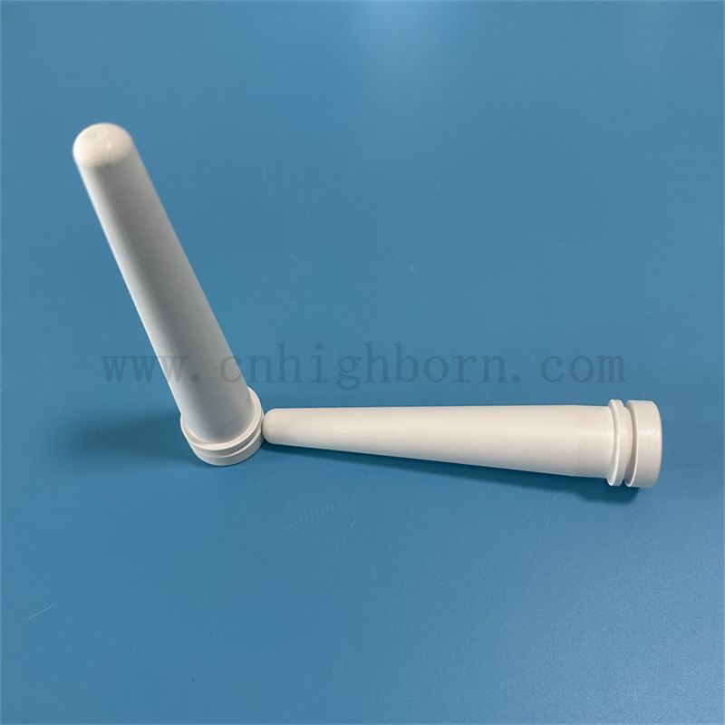 Hexagonal heiß gepresst 99,7% Bor Nitrid Keramikrohre Bn Isolationsrohre