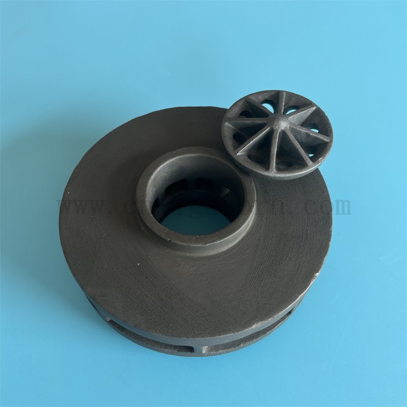 Isolator Siliziumcarbid unregelmäßiger Teilreaktion gesinterte Sic -Keramikblock