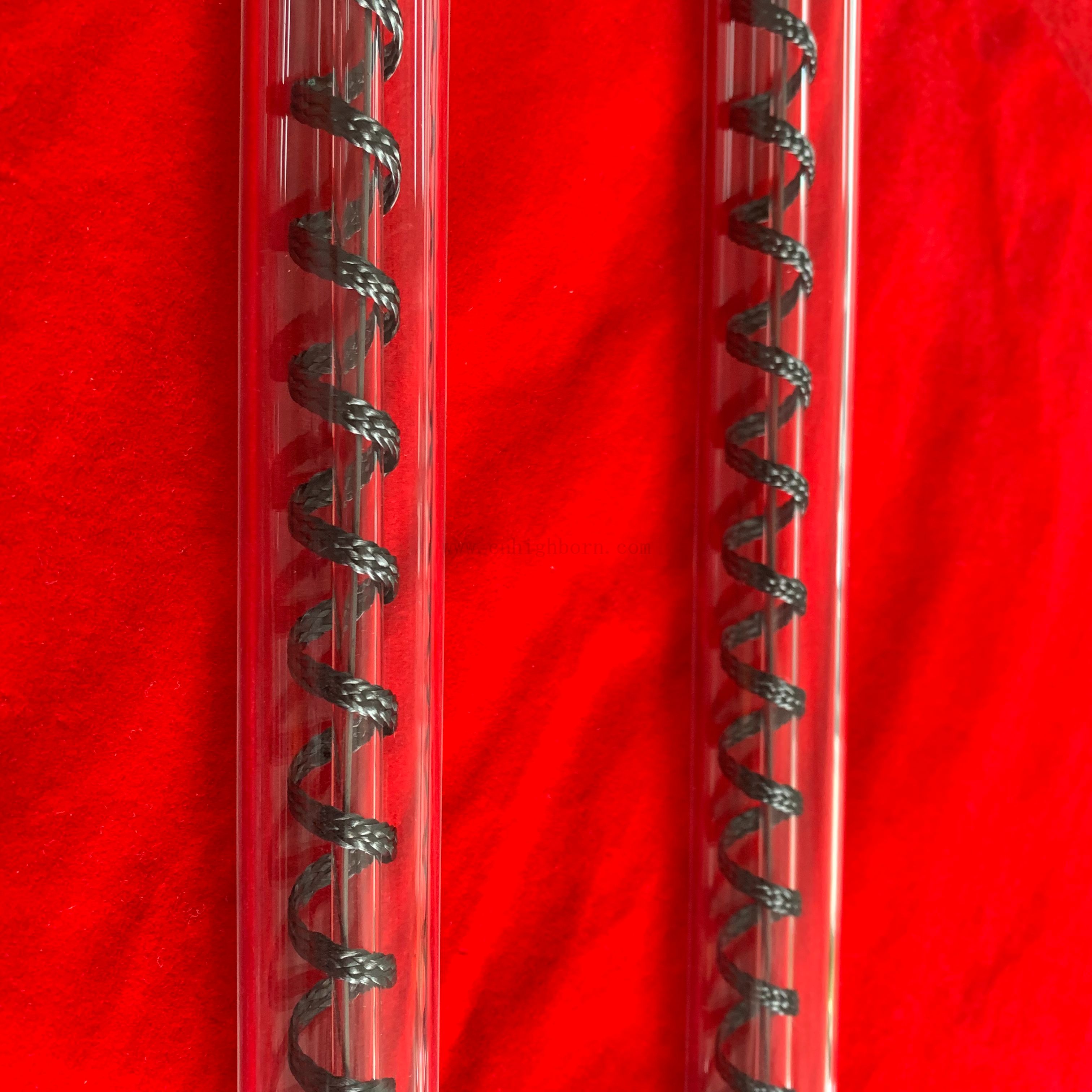 Fabrikversorgung Hochtemperaturheizungsquarzglasröhre mit Heizstreifen