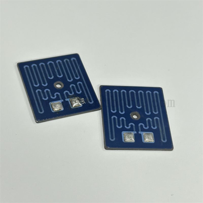 Hohe Genauigkeit 96% Aluminiumoxid -Keramik -Substrat Dicke Filmwiderstand Hybrid Integrated Circuit Board