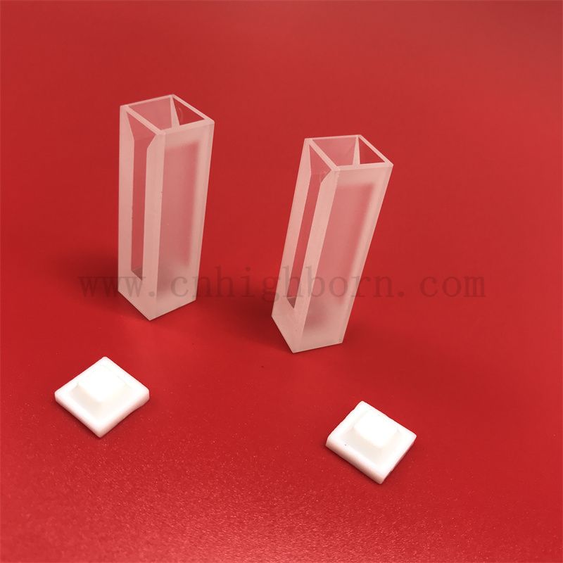 Laborinstrument hoher Getriebe optische Glasflusszelle UV Quarzkuvette