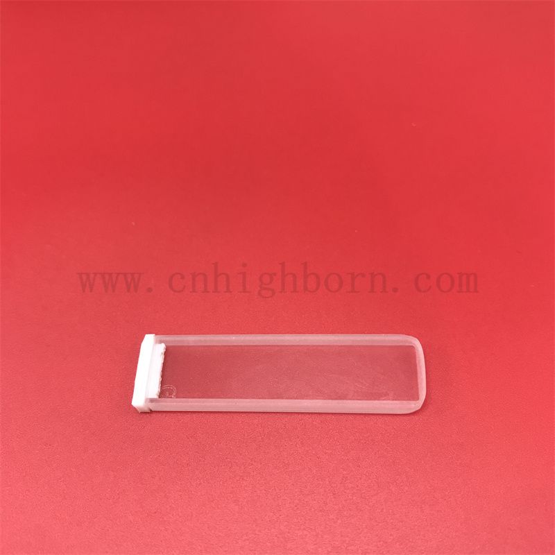 Labor UV 1mm Pfadlänge Quarzkuvette 0,35 ml optische Glaszelle