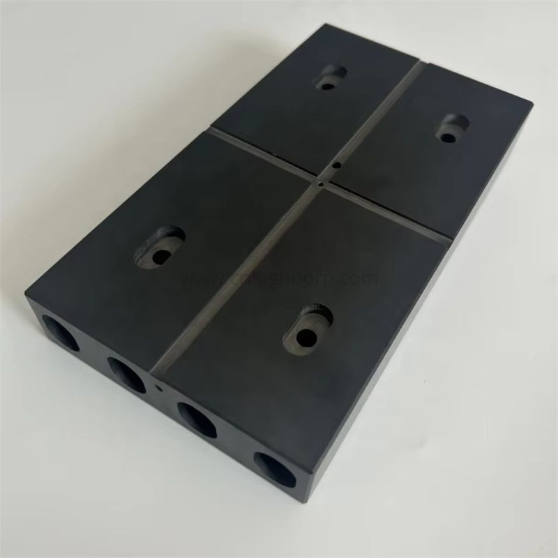 Unregelmäßige Siliziumkarbid-Plattenisolator-SiC-Keramikplatte