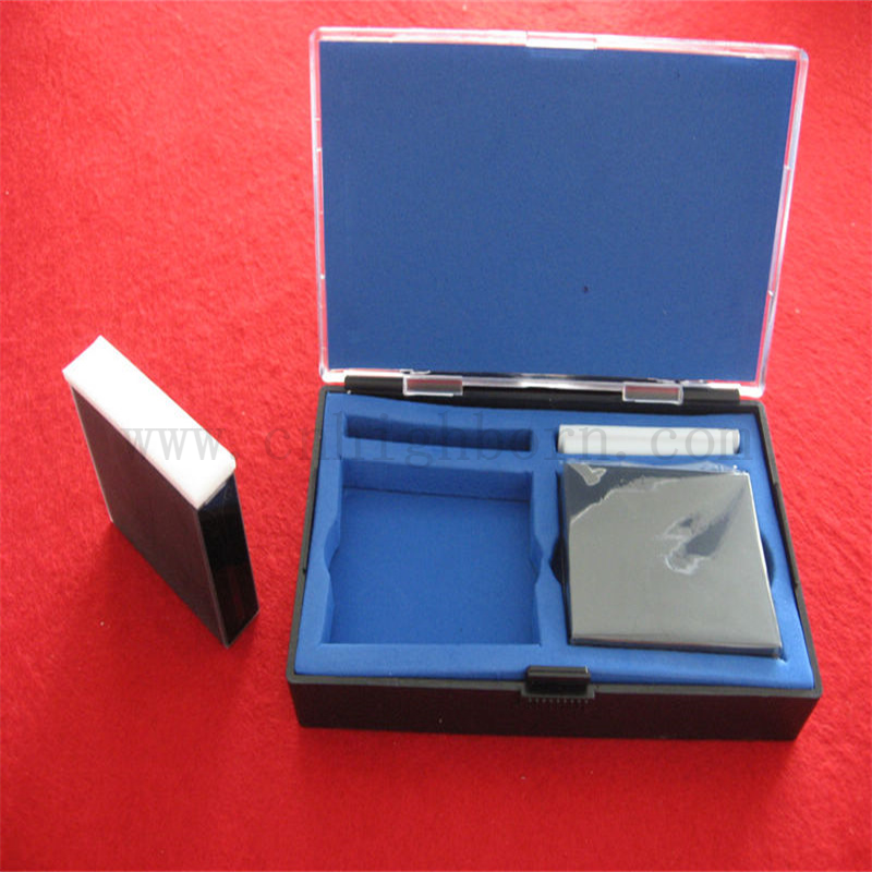 Schwarze Wand Ultra großer Glaszellen Quarzglas Cuvette Chemical Labware