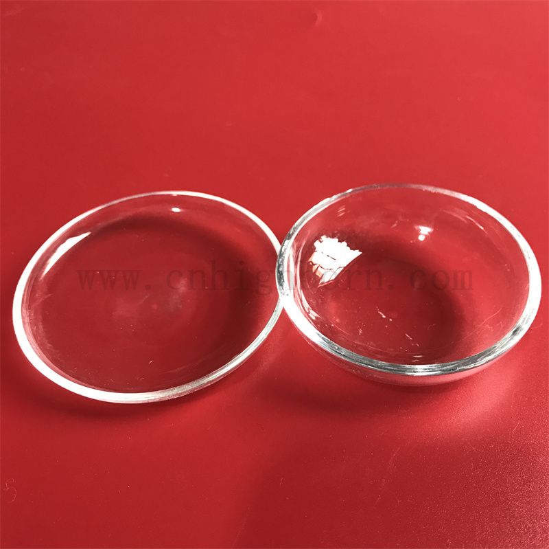 Customisierte Glaswaren klare hitzebeständige Quarz -Silica -Glas -Kultur Petrischale