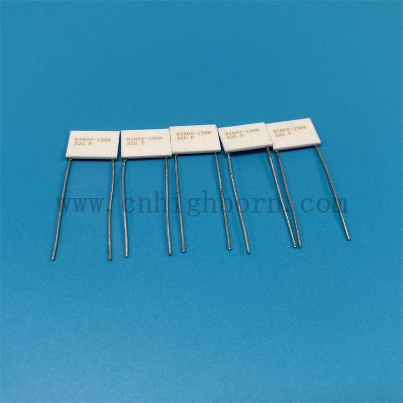 Customisierte Hochspannung Nicht-induktiv 30 g Ohm dicker Film Elektrischer Widerstand