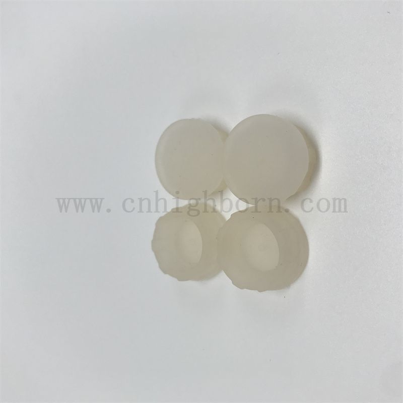 Lebensmittelqualität rund Silikon Gummi -Ferrusdichtung flache Abdeckung Silastic Dichtteile