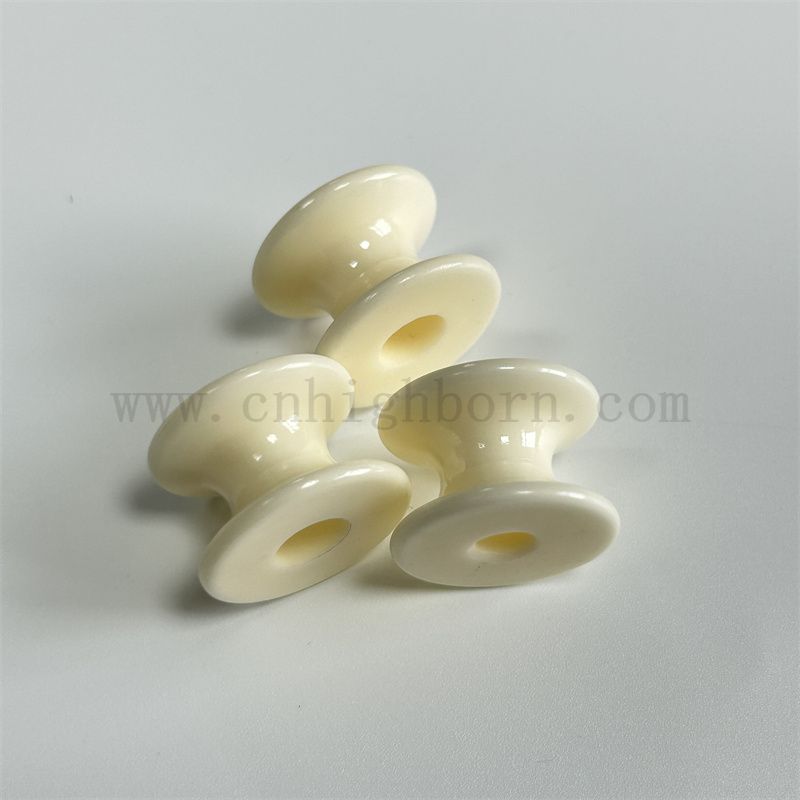 Customized hochwertiges Aluminina -Keramik -einzelner Kragen Eetelett Textilgarnführer Stück