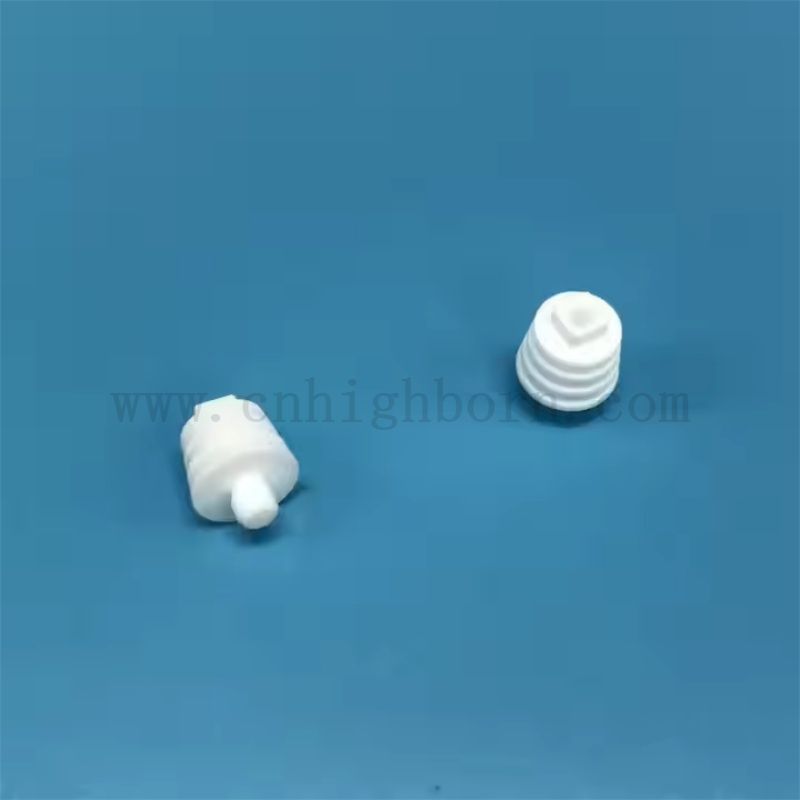 Hohe präzisionsmaschinierbare Glaskeramikteile M4 Macor Schraube