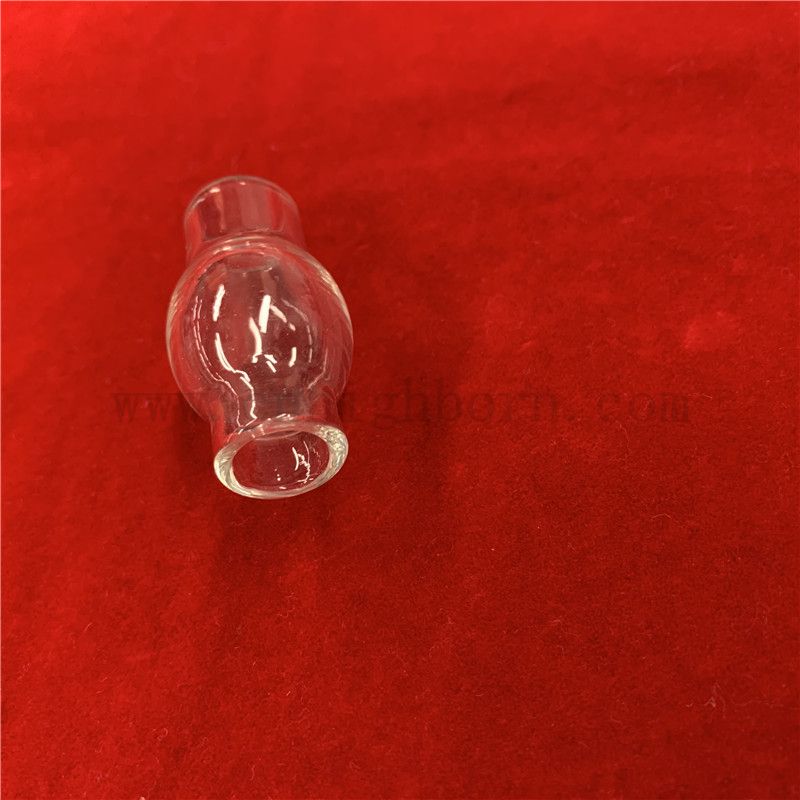  Wärmewiderstand Customisierte Form klar geschmolzene Silica Quarzrohr Labor Ware