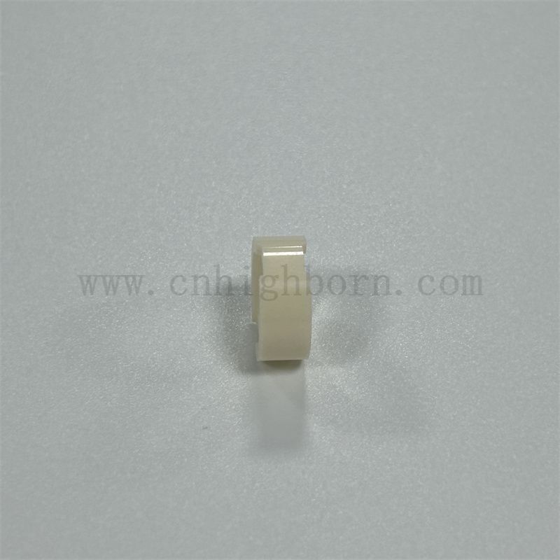 Elektrische kundenspezifische Isolierung 20mm Aluminiumoxid Wafer Keramik -Dichtungsring