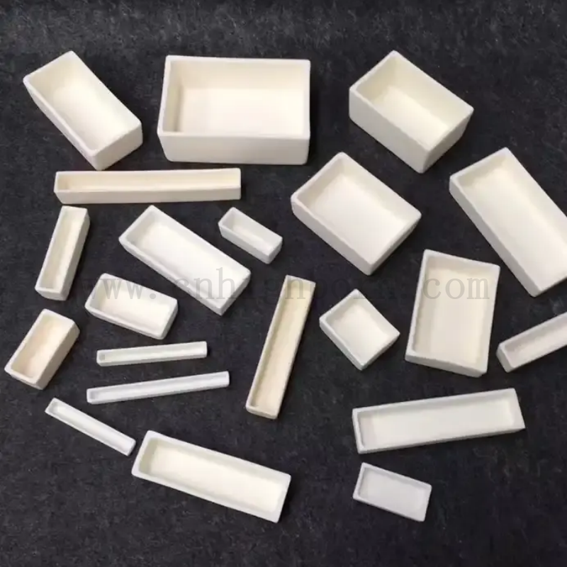 Schullabor 99% AL2O3 Keramik -Tiegel Aluminiumoxid -Schmelztopf -Verbrennungspunkt für die Industrieanalyse