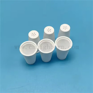 Hochtemperaturwiderstand Alumina Keramikölbecher für Kräuterverflüchtigung Al2o3 Keramik Crucible