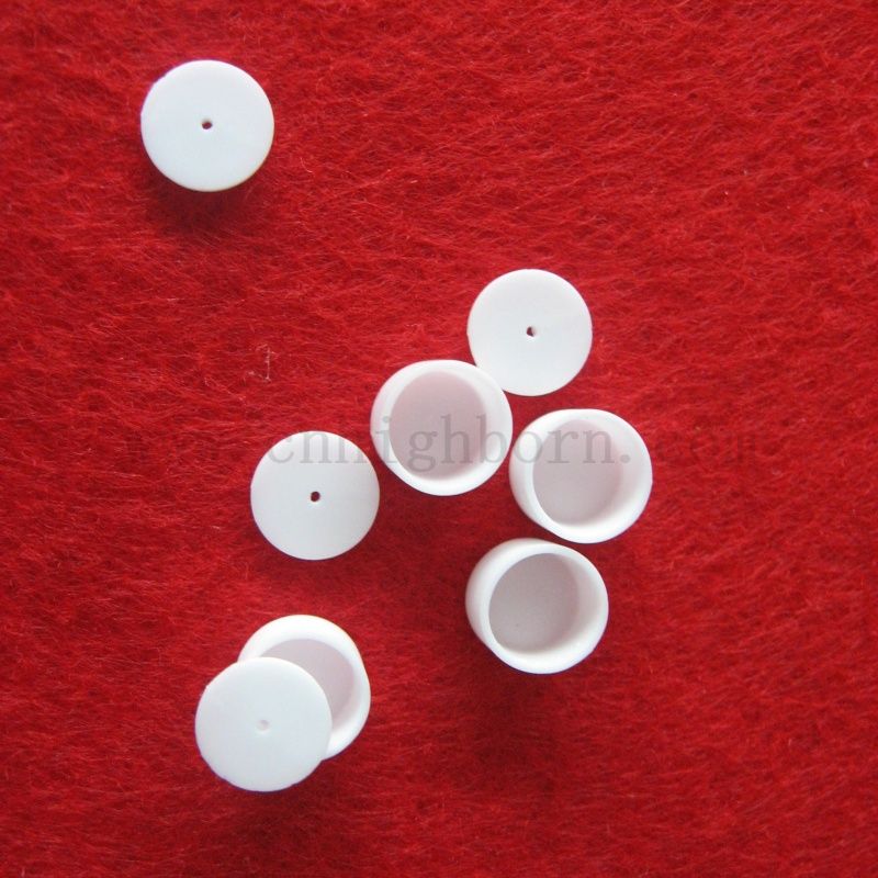 D6,8 x H4mm 99% Al2O3 Keramik -Wärmelanalyse Tiegel Aluminiumoxidwärme -Heiztopf