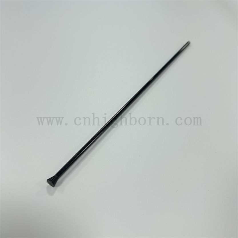 Customized Gasdruck Sinters SI3N4 Keramikstab Silicon Nitrid Keramikwellenstange Stabstange