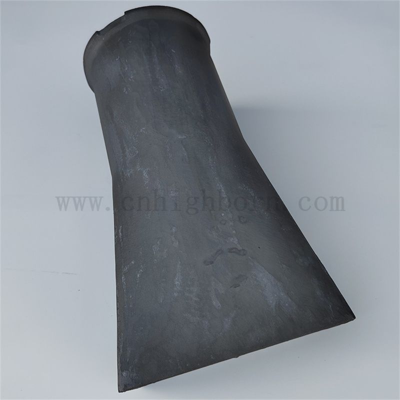 Fabrikversorgung Sisic Rohr Rbsic Keramikbrenner Düse Silizium Carbid Keramikrohr für Tunnelöfen