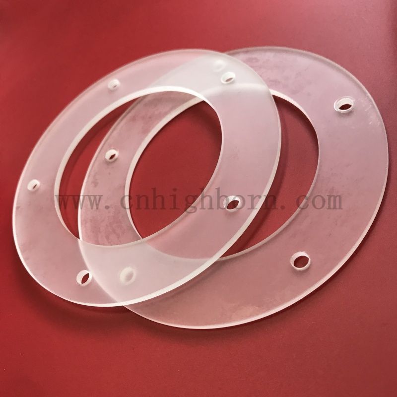 Frostiger Quarzflansch